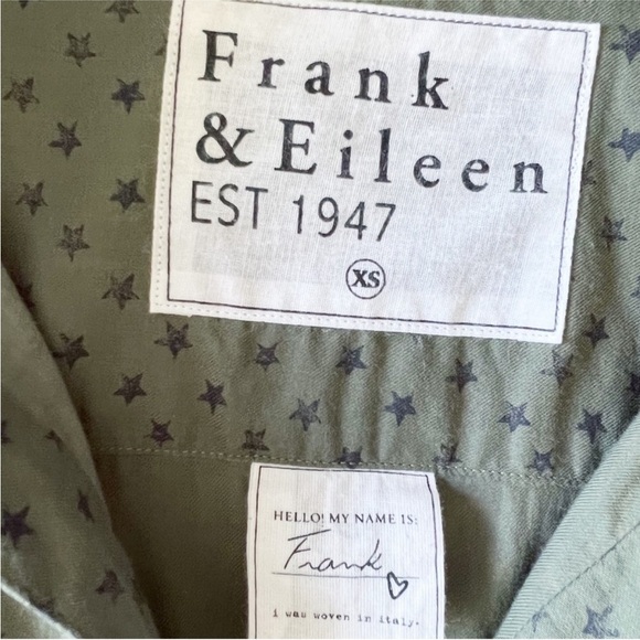 Frank & Eileen Frank Star Button Down Shirt | EXTRA SMALL - Picture 8 of 9